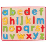 Bigjigs Toys Inset Puzzle Lowercase Alphabet