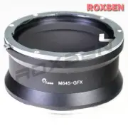 Mamiya 645 M645 lens to Fujifilm G mount GFX medium format adapter GFX100 50S