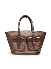 2004 Brown Damier Ebene Manosque GM