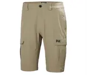 Helly Hansen Quick-Dry 11in Mens Cargo Shorts - Fallen Rock - 32