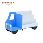 TEAMSON汽車造型兒童展示及收納木製書架-藍色