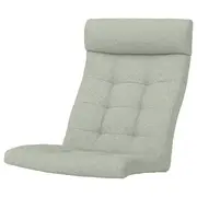 POÄNG armchair cushion, Gunnared light green