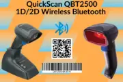 Datalogic QBT2500-BK-BTK1 1D/2D Barcode Wireless Bluetooth Scanner USB Kit