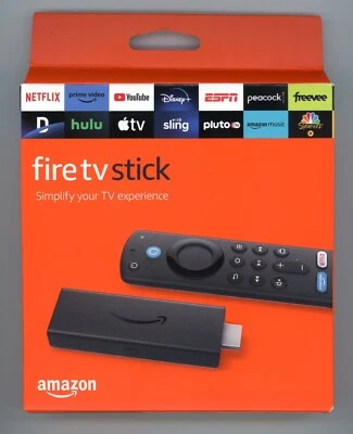 4 x AMAZON FIRE STICK MEDIA PLAYER w/REMOTE BRAND NEW in BOX*