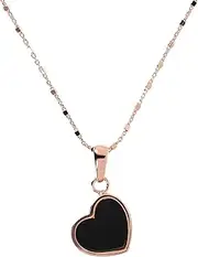 [Bronzallure] Mini Heart Pendant Necklace