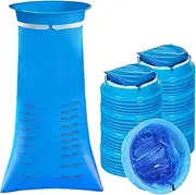 50 Pack Emesis Bags - 1000ml Disposable Barf Bags, Leak-Resistant Medical Grade Nausea Bags for Travel, Motion Sickness, Pregnancy