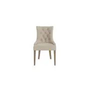 Espen Scoop Back Dining Chair French Beige
