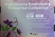 63 COLORS POLYESTER MACHINE EMBROIDERY THREAD FOR BROTHER 500M SPOOLS