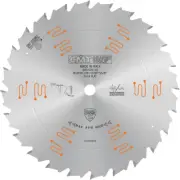 285.624.10 Orange Chrome Ripping Blade 10" X T24 Flat,Silver