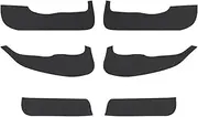 ATATNK Leather Carbon Fiber Sticker Car Door Anti Kick Cover Mat Compatible for BMW MINI Cooper F54 F55 F56 F57 F60 R56 R60 Car Interior Accessory(9)