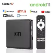KINHANK G1 Android TV Box With Netflix 4K Ultra HD Google Certified Dolby Vision