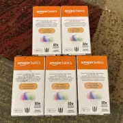 5-Pack Amazon Basics Smart Light Bulbs WiFi LED RGB A19 60W Dimmable 800 Lumens