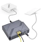 Starlink Gen 3 2in1 150W Step Up PoE Injector Comprehensive Protection Poe Injector GigE Passive ESD Protection 12V Conversion Kit DC 9 36V Christmas Gift