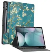 Galaxy Tab S10+ /S9+ /S9 FE Plus Case with S Pen Holder- Shockproof Smart
