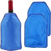 Bottle Cooler Fits 750ml and 1.5L Bottle | Wine Chilling Sleeves Ideal For Champagne and Beer (2Pack)
