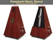 Wittner Metronome - Plastic casing with Bell - Mahogany Grain 855111