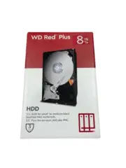 WD Red Plus 8TB SATA III 3.5" Internal NAS Hard Drive, 7200 RPM