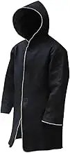 Protection Carbon Fiber Fireproof Suit with Hood | 1832°F Flame & Heat Resistance | Reflective Strips, Reinforced Stitching | Extra Large Size for Adults | Essential Home Fire Escape Gear