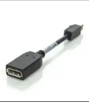 HP 703216-001 Mini DisplayPort (mDP) Male to DisplayPort (DP) Fema Adapter
