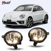 WINJET Factory Style Fog Lights - CLEAR LENS - Fits 2015 Volkswagen Beetle (for: Volkswagen)