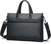 [Hyan Store] Genuine Leather Business Bag Briefcase Men's Handbag Laptop Bag Cowhide Shoulder Bag