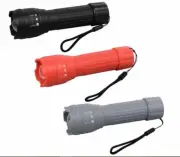 Super Bright LED Tactical Flashlight Adjustable Beams *Batteries Included* NEW