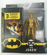 Spin Master DC Batman The JOKER GOLD CHASE VARIANT Action Figure MIP