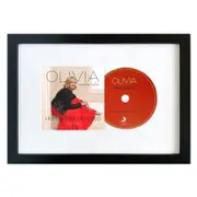 Olivia Newton John Hopelessly Devoted - The Hits CD Framed Album Art