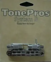 TPFA-CK TonePros Metric Signature Aluminum Series Bridge w/ Bell Brass Saddles!
