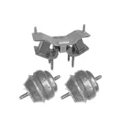 Front + Rear Engine Mount Kit for Ford Fairlane BF Falcon BA BF 4.0L 6Cyl 6 Spd