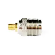 UHF SO239 Female to Flat M6 Connector for Motorola GP68 GP88 GP88S GP140 GP150 i