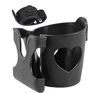 Scooter Cup Door - Adjustable Stroller Phone Holder, 360 Degree Rotation Chair Bottle Attachment Electric Scooter Bottle Mount for Walker Wheelchair