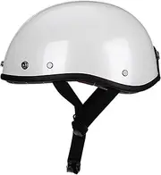 Half Hood Helmet Motorcycle Half Helmet Moped Helmet Comfortable and Durable Fit for Adult Men Women Motocross Commuter Vehicles - DOT/ECE Certified