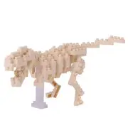 NEW NANOBLOCK Mini T-Rex Skeleton Nano Block Micro-Sized Building Blocks NBC-185