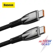 Baseus Fast Charging Data Cable Type-C to Type-C 100W For Tablet, Laptop, Phones