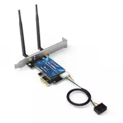 Edup Ac11 Wireless 1300mbpswifi W/ Bluetooth Dual Band 2.4g & 5g Pci-e Network Card