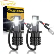 H3 Fog Light LED Bulbs white For Toyota Corolla 2001-2004 Sienna 2004-2005 (for: Toyota)