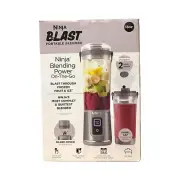 Ninja Blast Portable Blender, 2 18oz. BPA Free and Leakproof (Dark Gray)