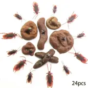 Artificial Shits Prank Toy Set Realistic Turd Replacement April Fools Jokes
