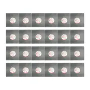 24PK Topchef Square Cake Board/Base Kitchen Baking Pastry Accessory Grey 35cm