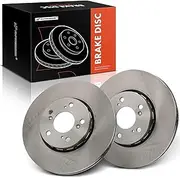 A-Premium 12.27 inch (311.7mm) Front Vented Disc Brake Rotors Compatible with Select Acura Models - RLX 2014-2020, 2-PC Set