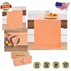 Elegant Coral Table Runner - 108" Pure Linen Hemstitch for Dining Excellence