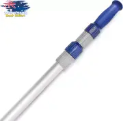 15FT Telescopic Pool Pole, Adjustable Aluminum for Skimmer Nets & Vacuum Heads