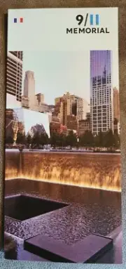 9/11 Memorial 911 (FRENCH) Brochure World Trade Center New York City History