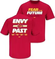 Fear The Future T-Shirt for K C Football Fans (SM-5XL)