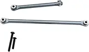 SUIOPPYUW Steering Link Rod for Capra UTB18 Crawler Steering Linkage Tie Rod Aluminum Alloy Stronger RC Car Accessories Replacement Parts, Titanium