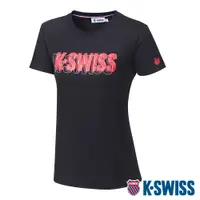 在飛比找蝦皮商城優惠-K-SWISS 3D KS Logo Tee棉質吸排T恤-女