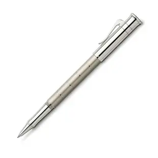 【GRAF VON FABER-CASTELL】銀環鈦金 鋼珠筆(經典系列)