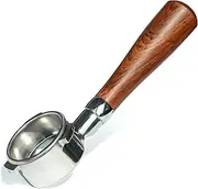 54mm Bottomless Portafilter, Naked Portafilter Compatible with 54mm Breville Barista Series