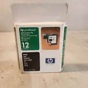 HP C5023A 12 Black Printhead Genuine New OeM Sealed Box free ship